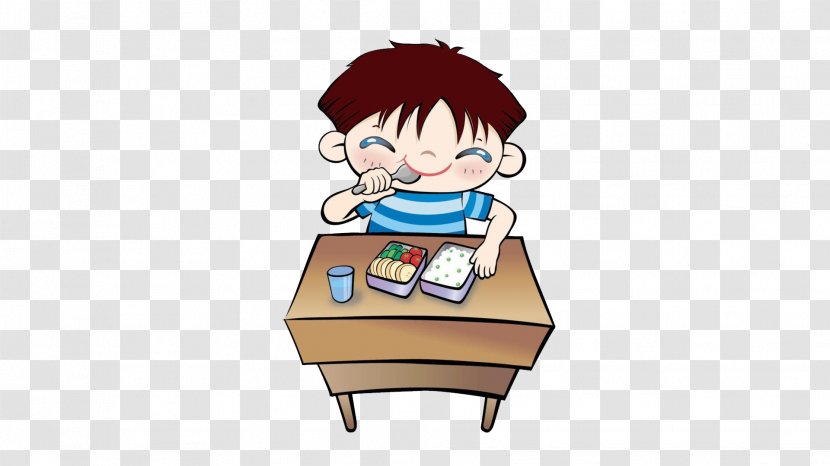 Student Eating Lunch Clip Art - Heart - Breakfast Transparent PNG