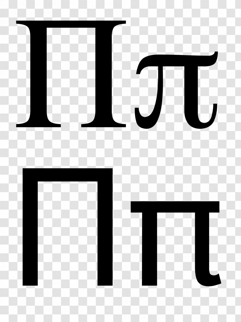 Pi Greek Alphabet Letter - Number Transparent PNG
