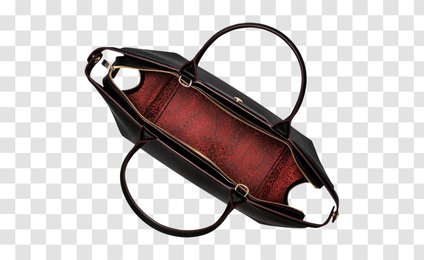 Handbag Leather Pliage Longchamp - Bag Transparent PNG