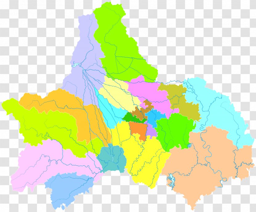 Dujiangyan City Chongzhou Qionglai Wenjiang District Jinjiang - Administrative Divisions Of Hungary Transparent PNG