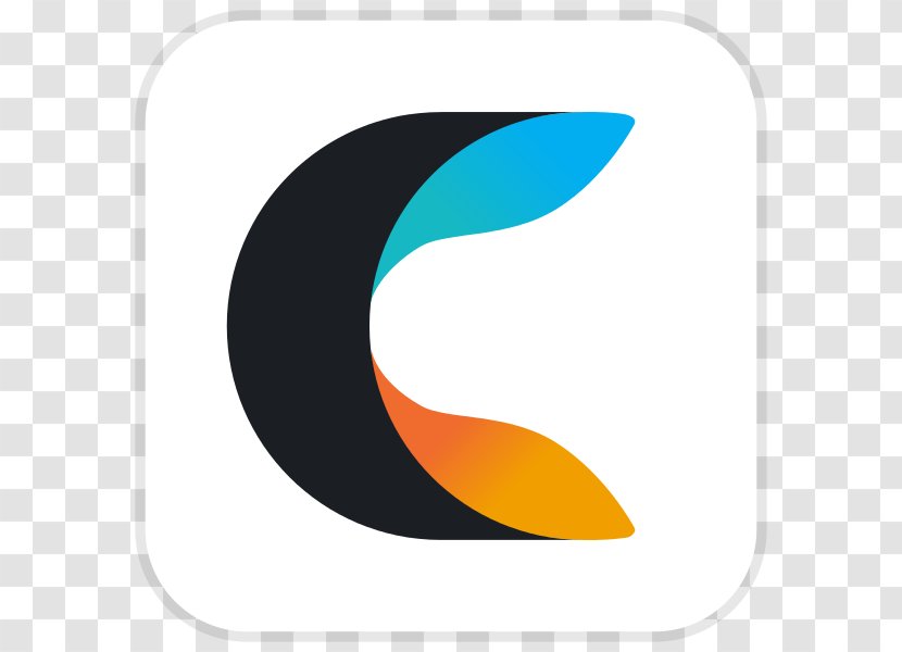 Calligra Suite Flow Karbon - Logo - Gemini Transparent PNG