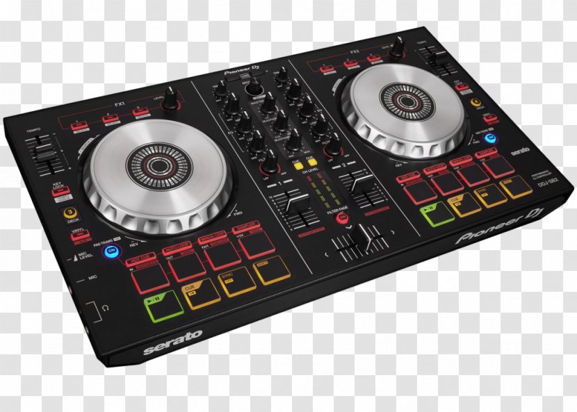 DJ Controller Pioneer DDJ-SB2 Disc Jockey Audio Mixers - Frame - Heart Transparent PNG