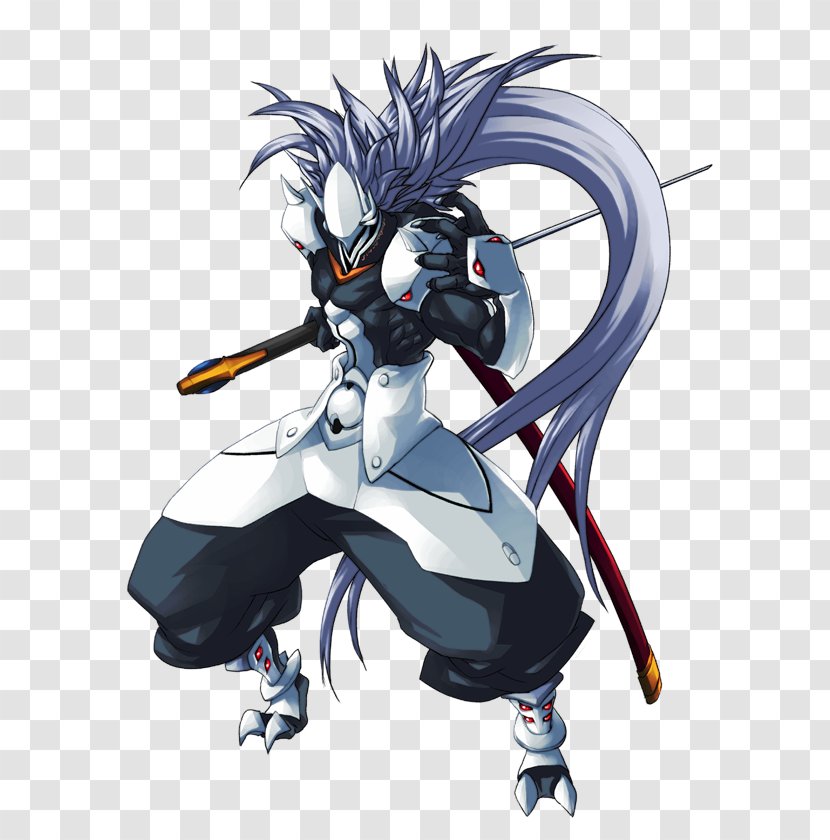 BlazBlue: Central Fiction Calamity Trigger Character Model Sheet Video Game - Silhouette - Design Transparent PNG