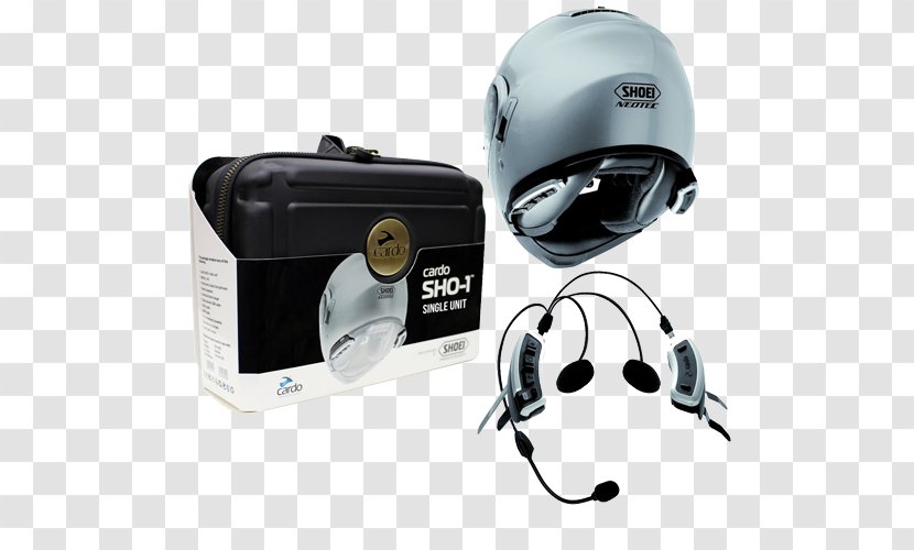 Motorcycle Helmets Shoei Intercom Headset - Bicycle Clothing - The Rider Transparent PNG