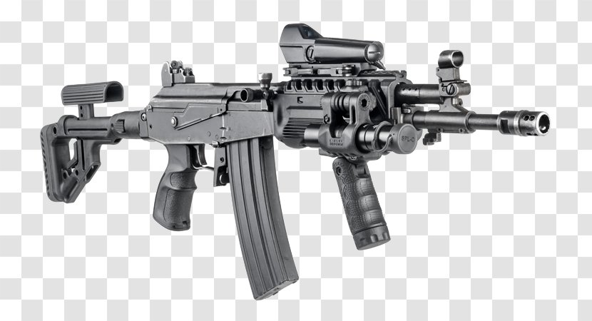 M4 Carbine IMI Galil Stock IWI ACE Israel Weapon Industries - Silhouette - Scope Transparent PNG