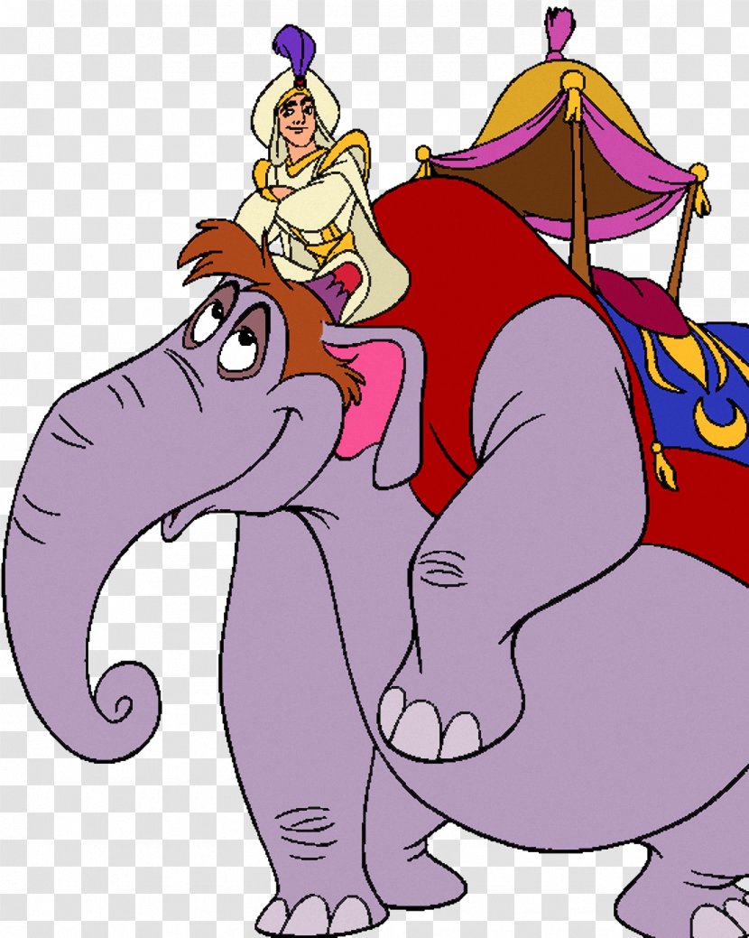 Abu Princess Jasmine Elephant Aladdin Iago - Watercolor Transparent PNG