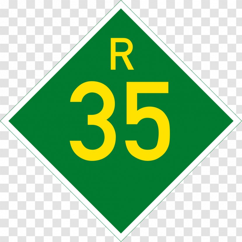 Interstate 35 Highway Shield Road US System Route Number - Symbol Transparent PNG