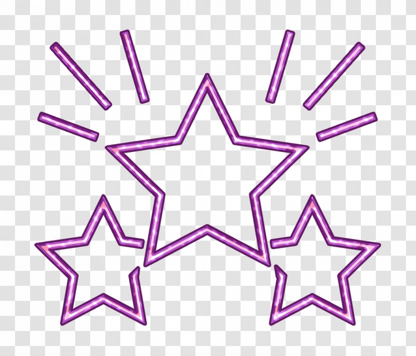 Award Icon - Pink - Symmetry Star Transparent PNG