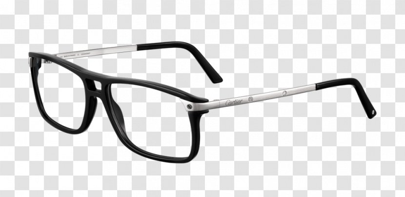 Goggles Sunglasses Cartier Santos - Glasses Transparent PNG