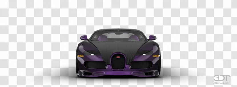 Supercar Model Car Automotive Design Lighting - Motor Vehicle - Bugatti Veyron Transparent PNG