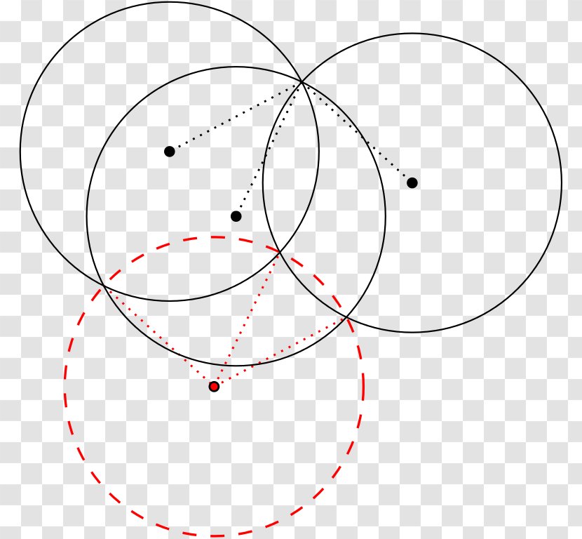 Teorema Di Johnson Circle Geometry Theorem Angle - Drawing Transparent PNG