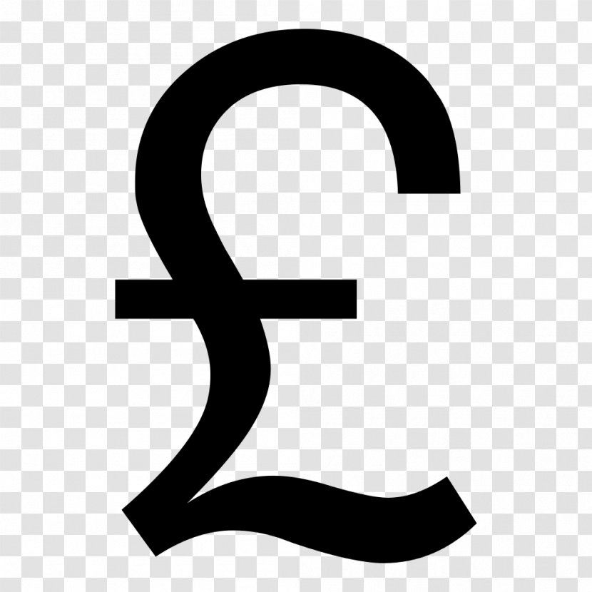 Pound Sign Sterling Currency Symbol - Rupee Transparent PNG