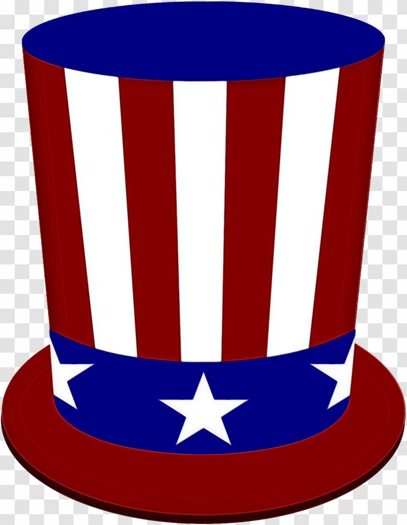 Uncle Sam Hat Background - Flag - Costume Transparent PNG