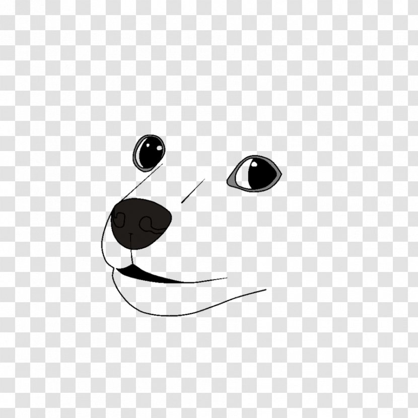 Shiba Inu Dogecoin Drawing - Doge Transparent PNG