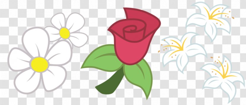 Floral Design Pony Cutie Mark Crusaders Flower Rainbow Dash - Fell Hooves Transparent PNG