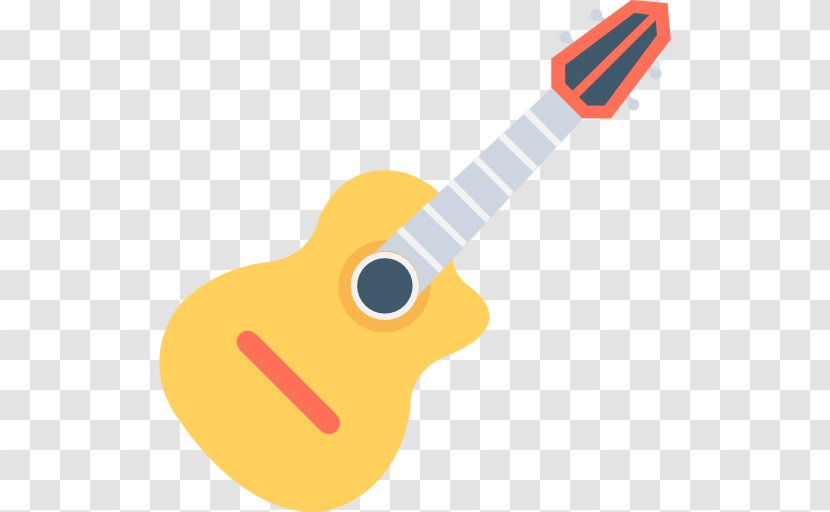 Acoustic Guitar - Cartoon - Heart Transparent PNG