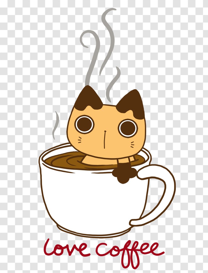 Coffee Cafe Teacup Clip Art - Mammal - Love Transparent PNG