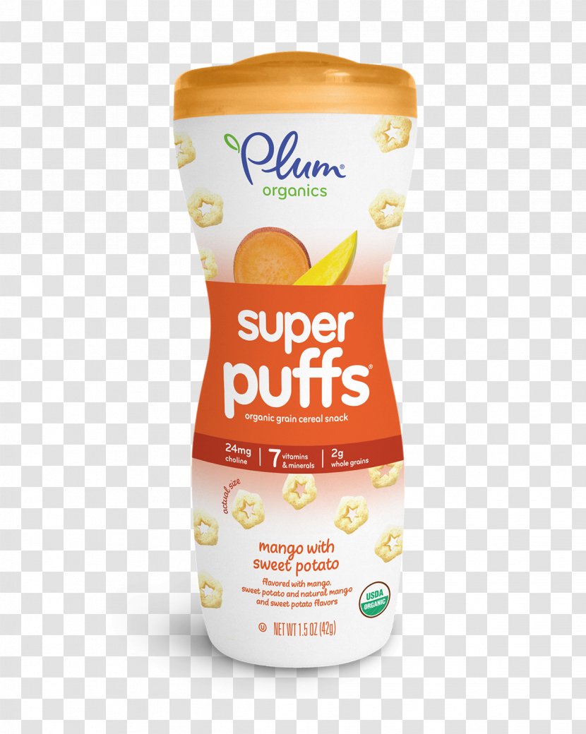 Baby Food Organic Mango Pudding Sweet Potato Happy Family - Sunscreen Transparent PNG
