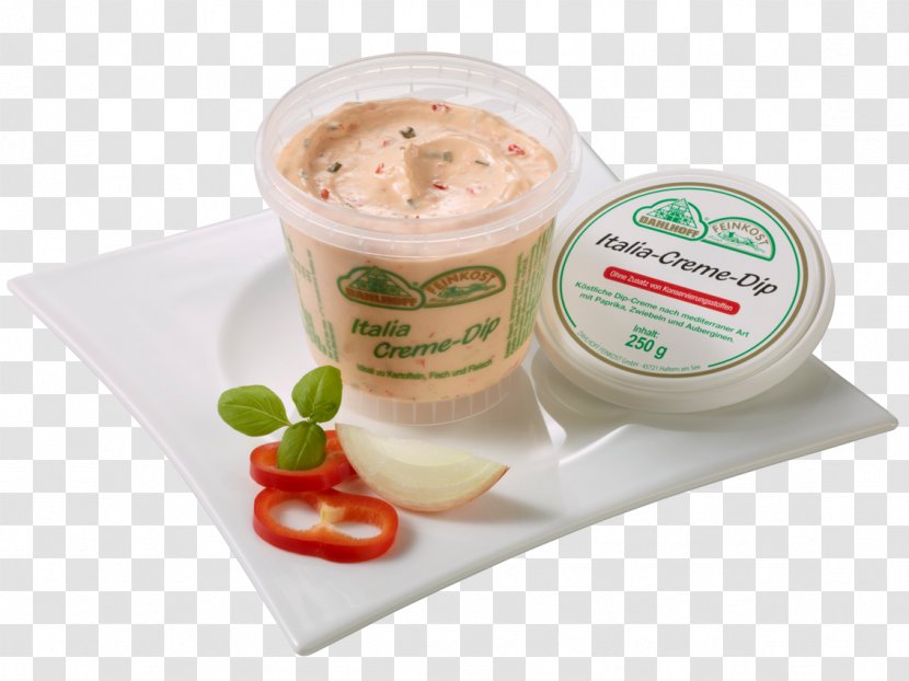 Dahlhoff Feinkost GmbH Dipping Sauce Dairy Products Flavor Garlic - Food Transparent PNG