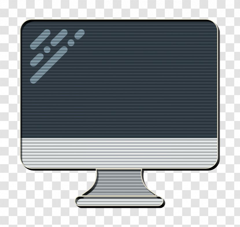 Imac Icon Monitor Technology Elements - Silver Computer Transparent PNG