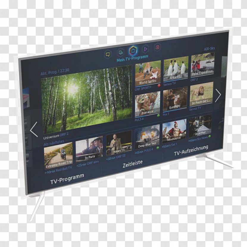 Samsung UEXXF6400 6 Series Black LED-backlit LCD Smart TV 1080p - Electronics Transparent PNG