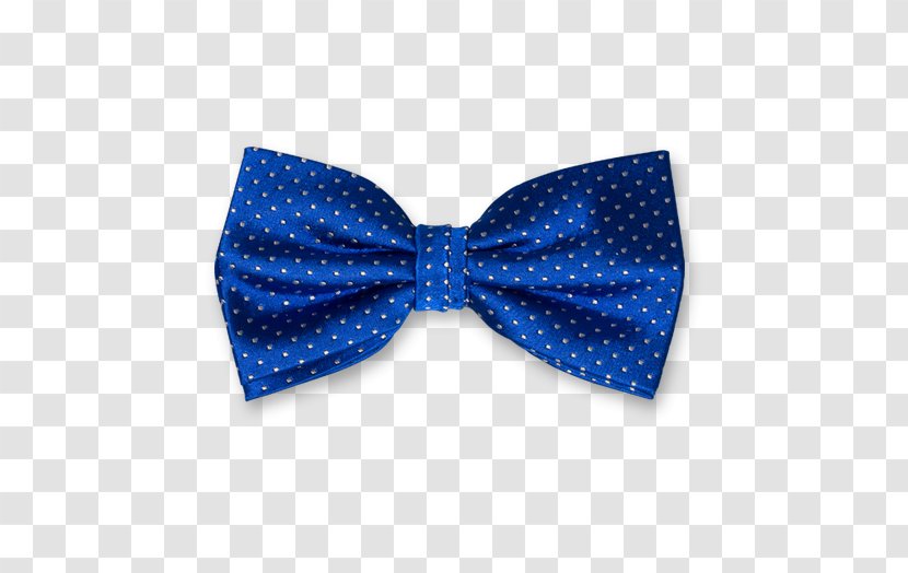 Bow Tie Royal Blue Polka Dot Necktie - BOW TIE Transparent PNG
