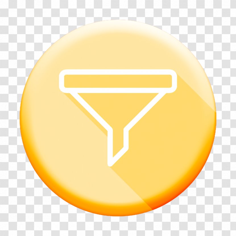 Filter Icon Online Social Market - Orange - Logo Symbol Transparent PNG