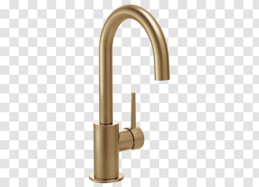 Faucet Handles & Controls Kitchen Sink Wet Bar Brass - Handle - Champagne Bronze Finish Transparent PNG