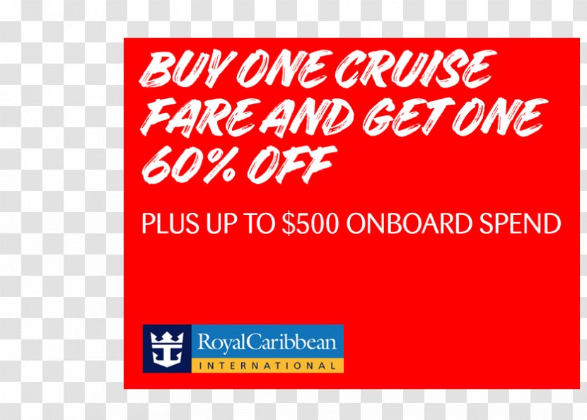 Brand Royal Caribbean Cruises Line Product International - Special Olympics Area M - Advertising Transparent PNG