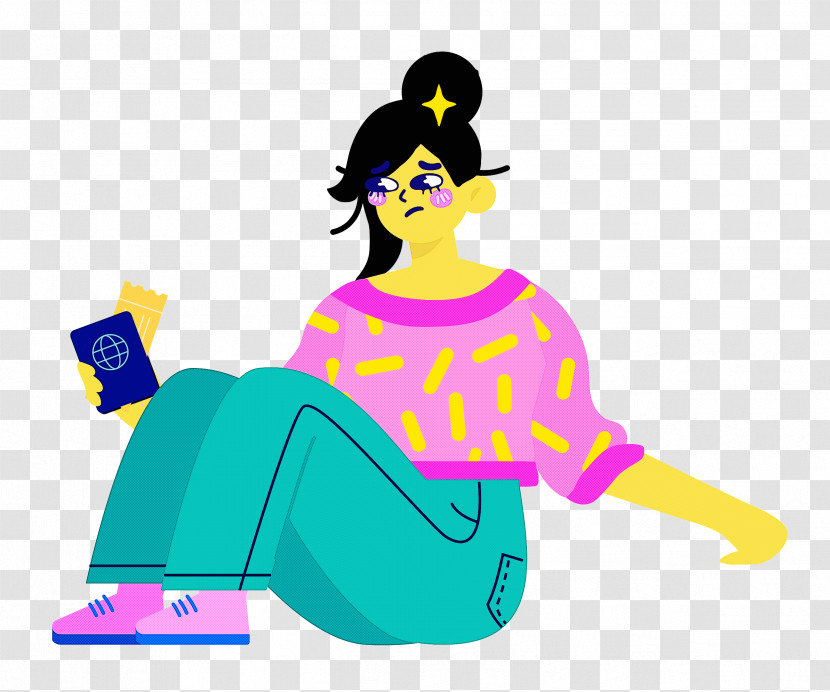 Sitting Sitting On Floor Transparent PNG