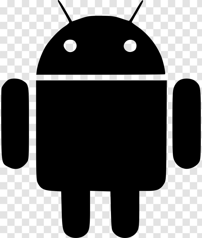 Android - Black - Blackandwhite Transparent PNG