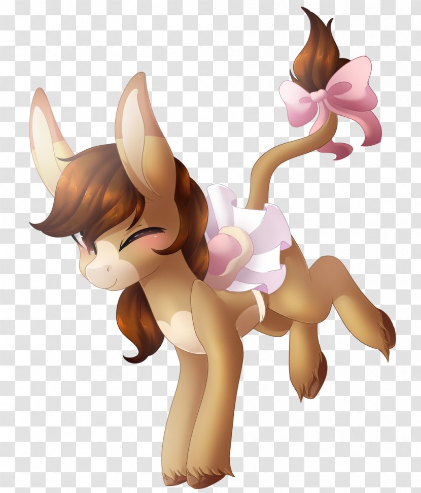 Pony Horse Equestria Daily Art Cat - Watercolor - Donkey Transparent PNG