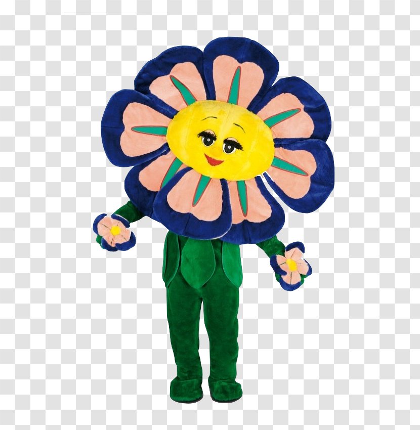Costume Flower Disguise Mascot Plush Transparent PNG