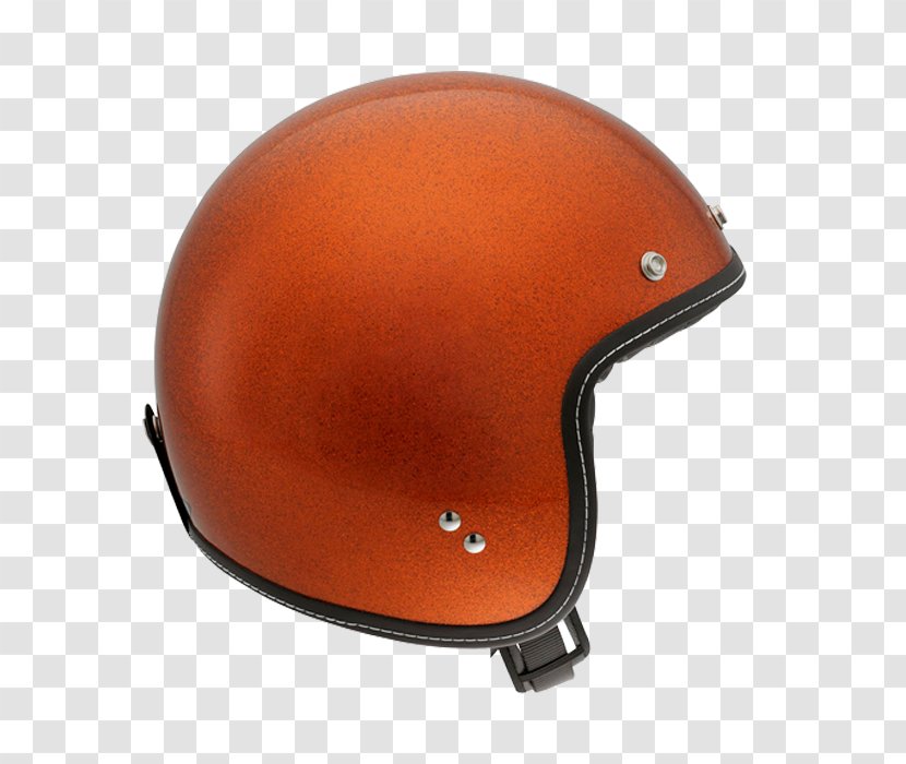 Motorcycle Helmets Bicycle Jet-style Helmet AGV - Orange Transparent PNG