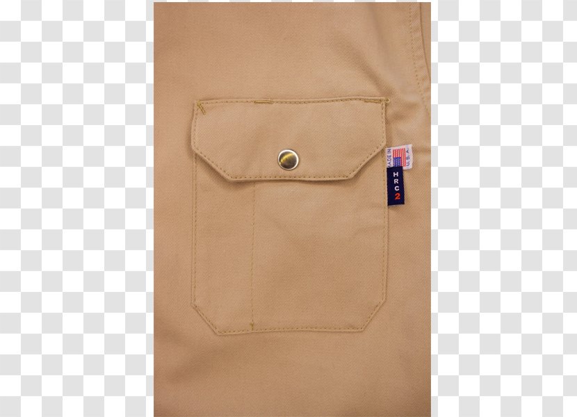 Khaki - Bag - Shirt Button Transparent PNG