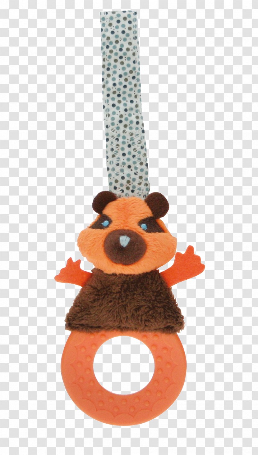 Toy Latitude Enfant 333191 Racoon Teether Child Toddler Infant - Christmas Ornament Transparent PNG