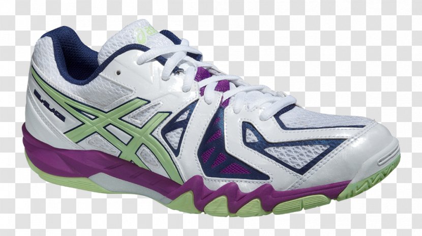 Asics Gel-Blade 5 Women Sports Shoes Nike - Purple - Red Extra Wide Tennis For Transparent PNG