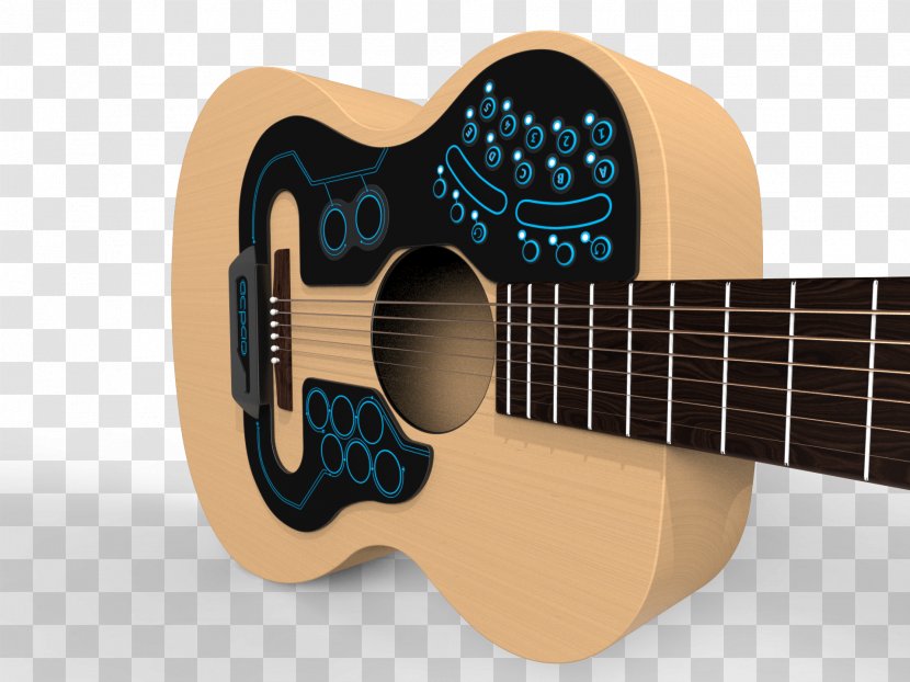 Ukulele Acoustic Guitar Musical Instruments Tiple - Flower Transparent PNG