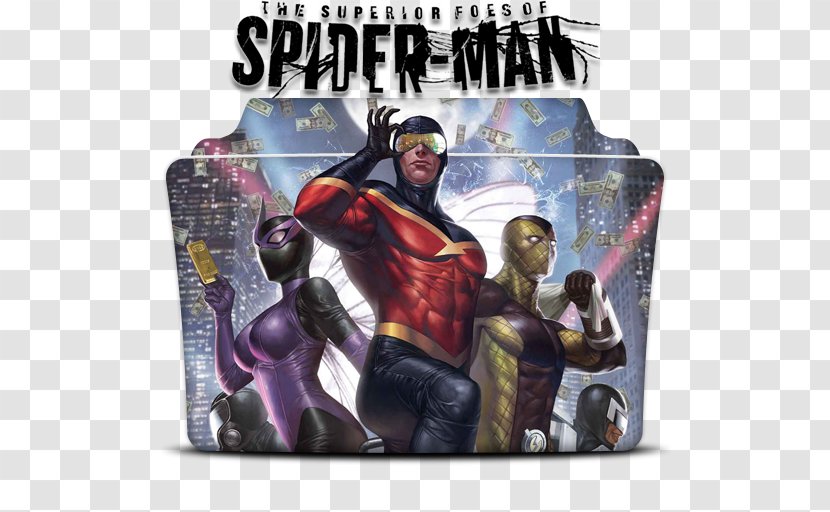 The Superior Foes Of Spider-Man Shocker Silvermane Beetle - Ultimate Spiderman - Spider Man Comic Transparent PNG
