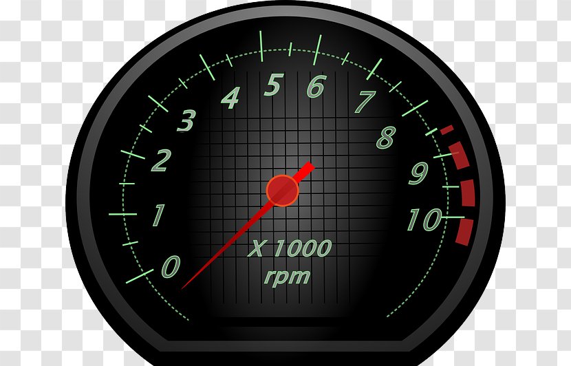 Car Tachometer Speedometer Clip Art - Hardware - Speed Transparent PNG