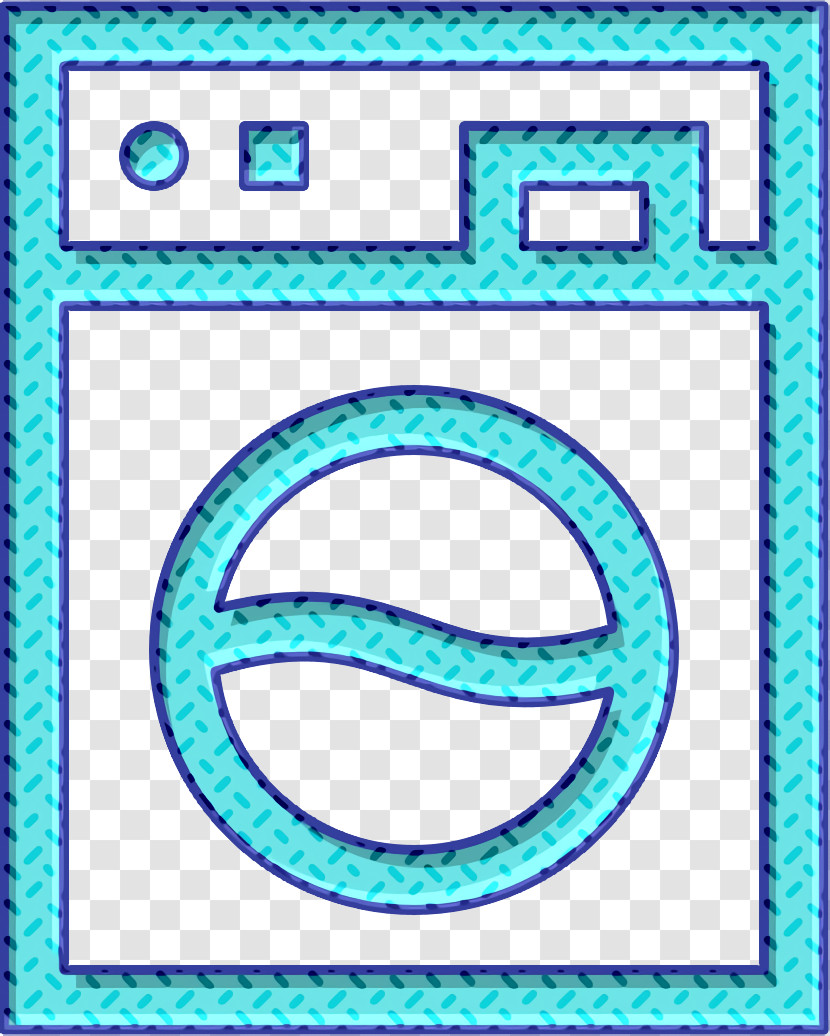 Washing Machine Icon Furniture And Household Icon Laundry Icon Transparent PNG