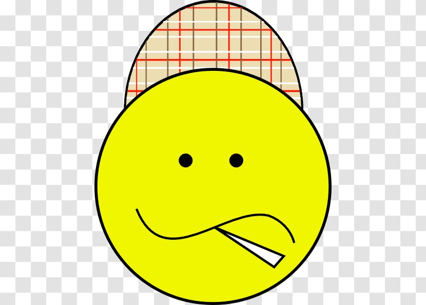 Emoticon Smiley Clip Art - Yellow - Sick Kid Transparent PNG