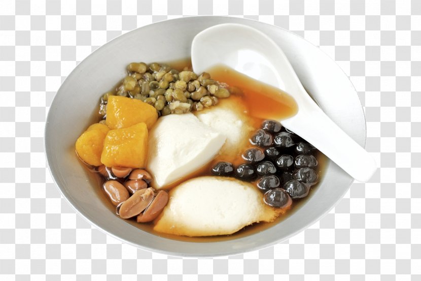 Vegetarian Cuisine Douhua Breakfast Taiwanese Mung Bean - Food Transparent PNG
