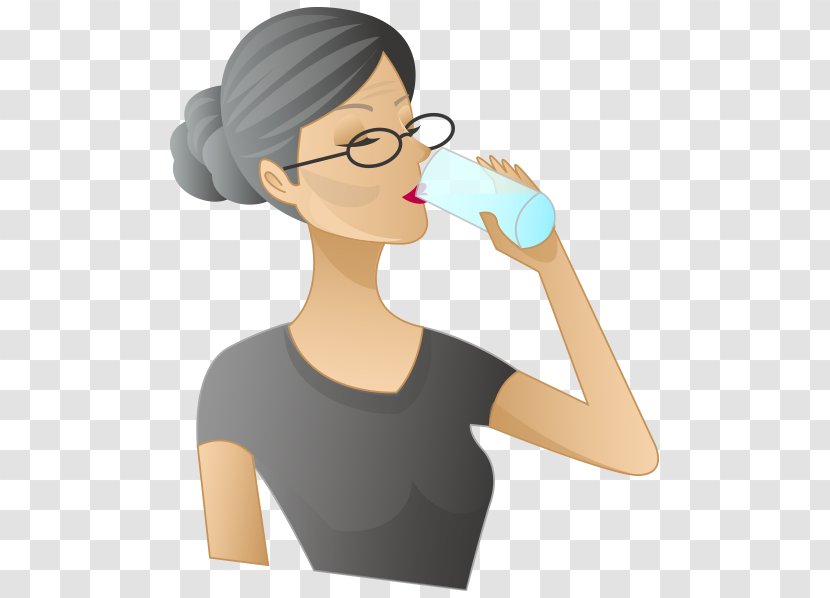 Dehydration Drinking Water Old Age - Ear Transparent PNG