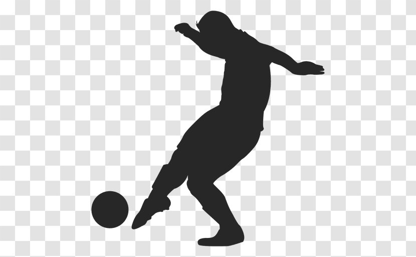 Silhouette Football Player Volleyball - Goalkeeper Vector Transparent PNG