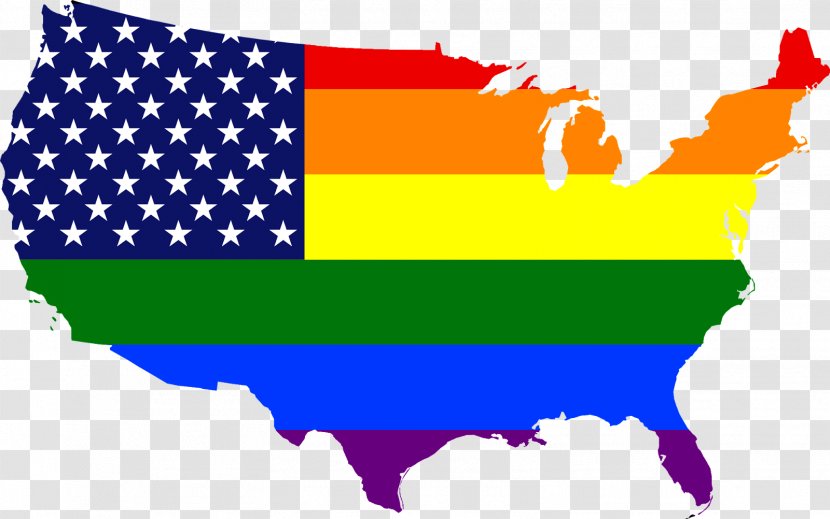 United States LGBT Community Rainbow Flag Rights By Country Or Territory - Tree Transparent PNG