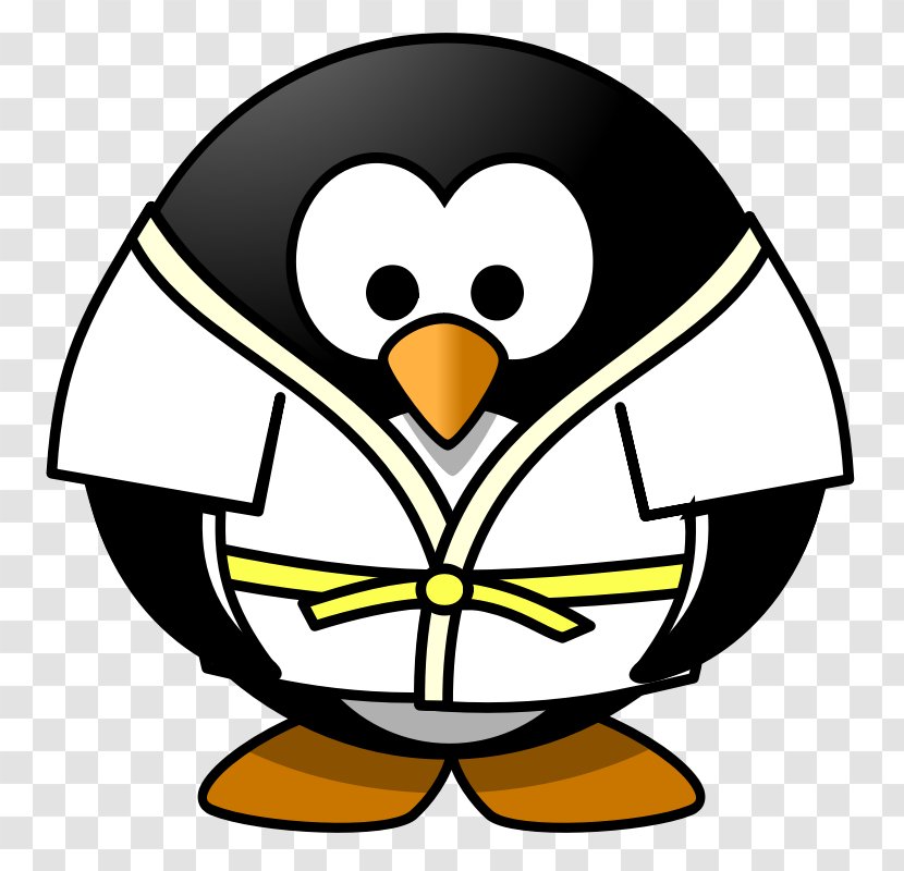 Penguin T-shirt Judo Clip Art - Judogi - Bookworm Pictures Transparent PNG