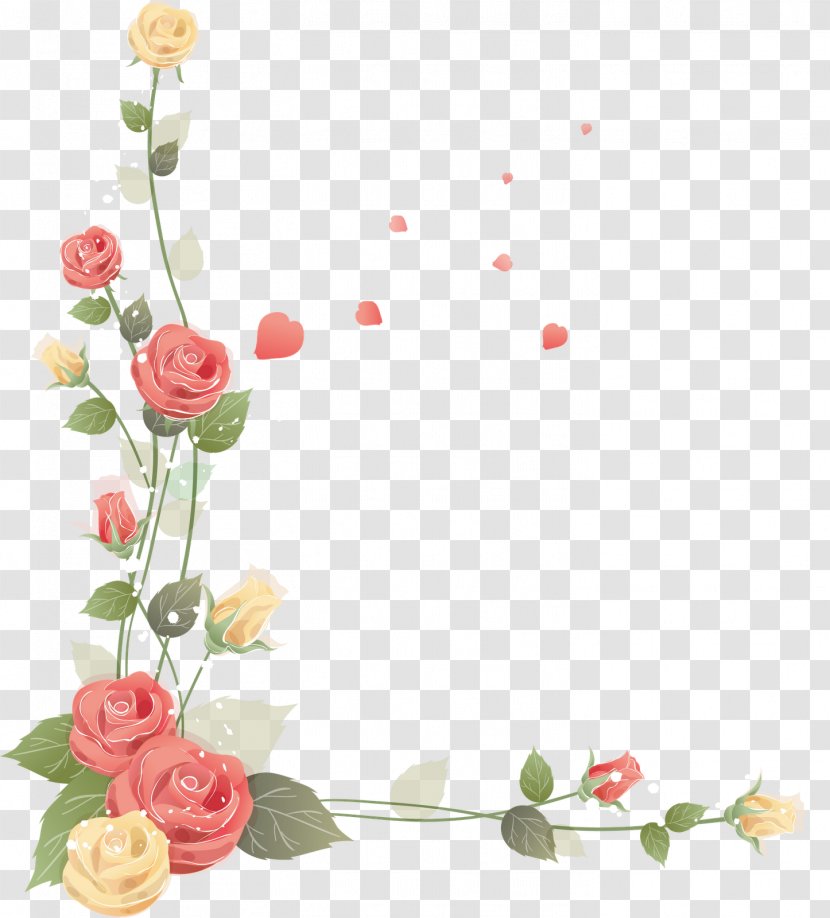 Flower Paper Clip Art - Bouquet - Ivy Frame Transparent PNG
