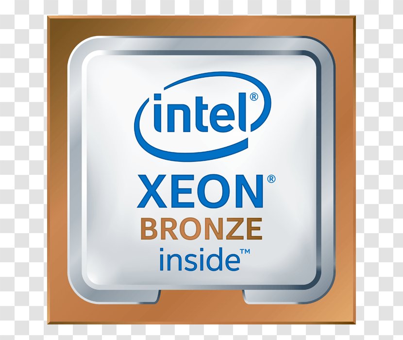 Intel Xeon Skylake Multi-core Processor Central Processing Unit - Brand Transparent PNG