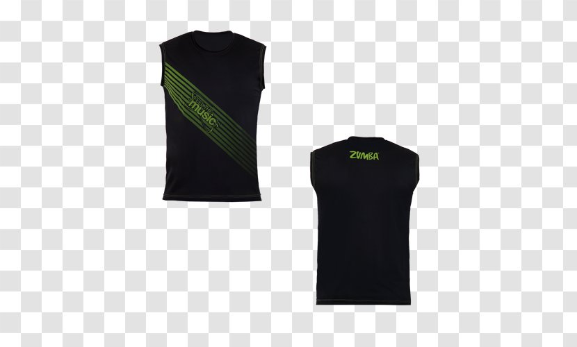 T-shirt Sleeveless Shirt Gilets - Black M - Zumba Transparent PNG